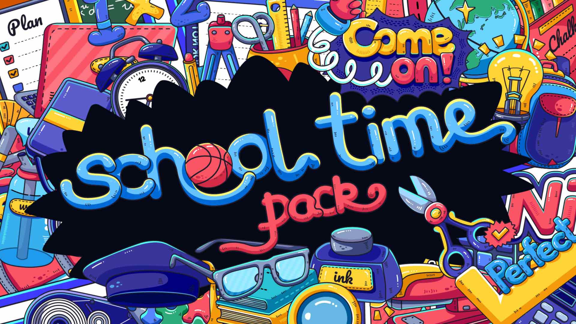 School Pack Ideal for Back to School Day