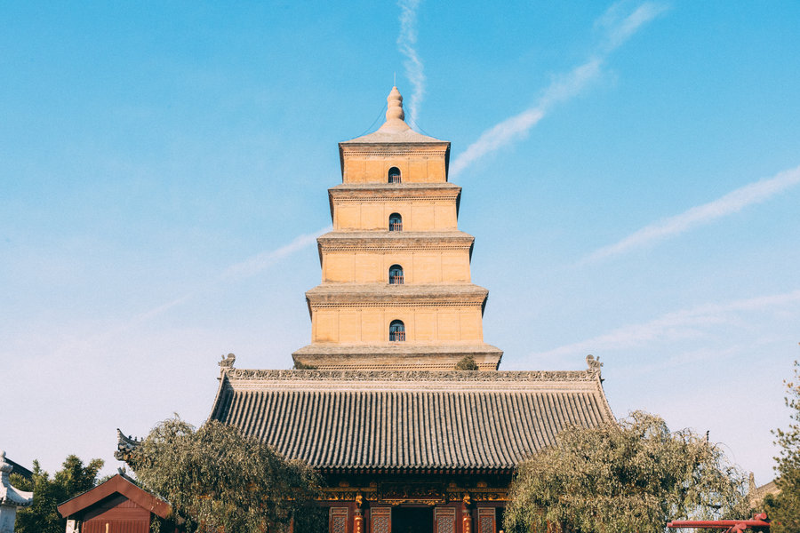 China Pagoda Statue