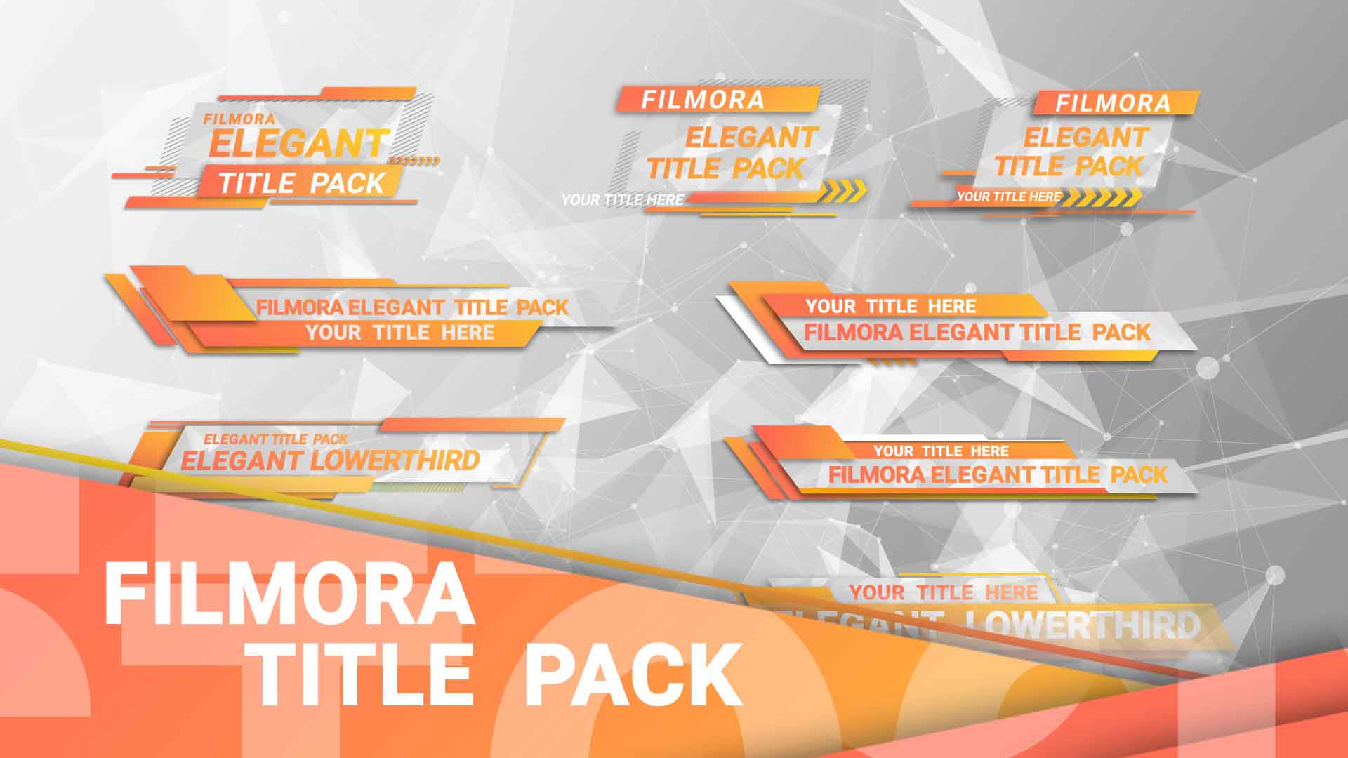Filmora Digital Titles Pack
