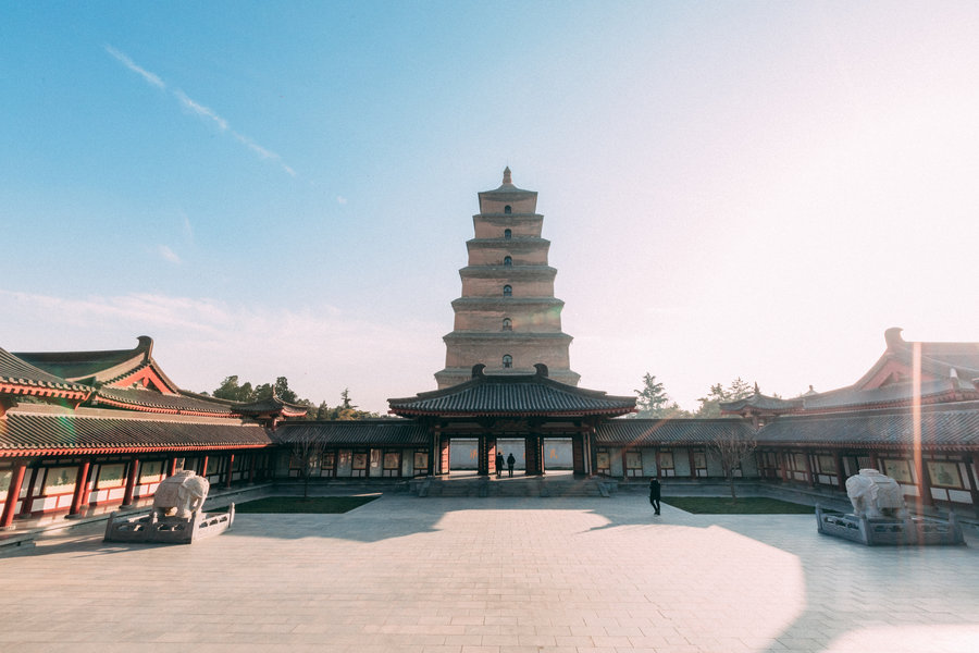 China Pagoda Statue