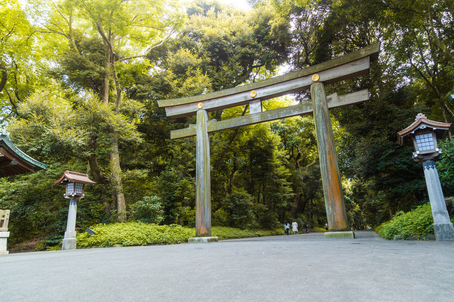 日本の神社の祠